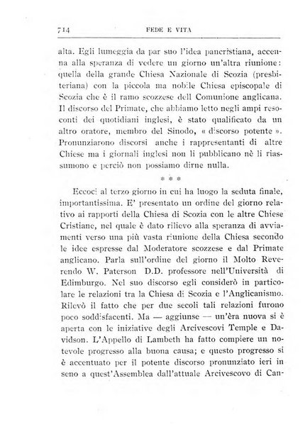 Fede e vita bollettino della Federazione italiana degli studenti per la cultura religiosa