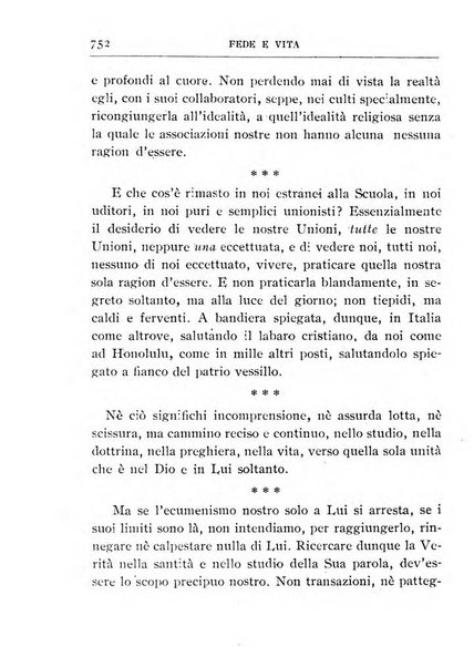 Fede e vita bollettino della Federazione italiana degli studenti per la cultura religiosa