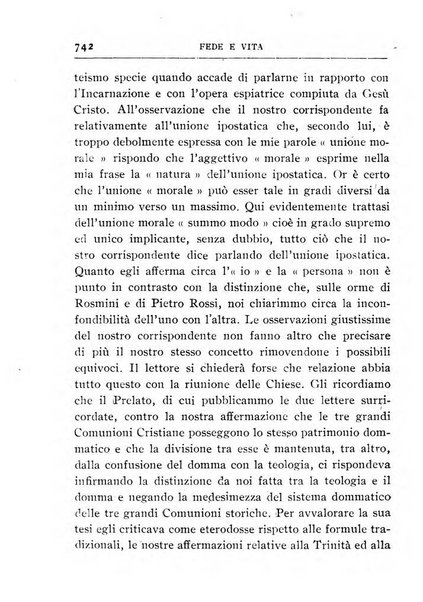 Fede e vita bollettino della Federazione italiana degli studenti per la cultura religiosa