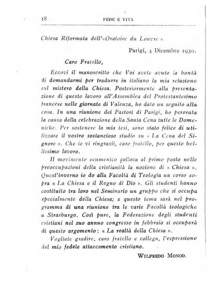 Fede e vita bollettino della Federazione italiana degli studenti per la cultura religiosa