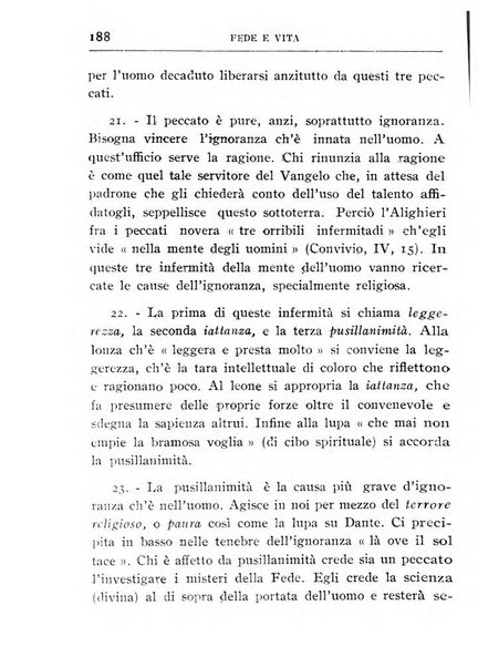 Fede e vita bollettino della Federazione italiana degli studenti per la cultura religiosa