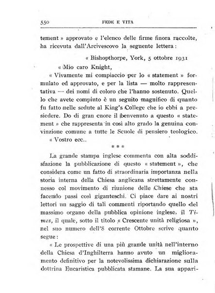 Fede e vita bollettino della Federazione italiana degli studenti per la cultura religiosa