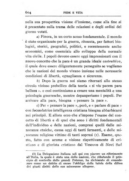 Fede e vita bollettino della Federazione italiana degli studenti per la cultura religiosa