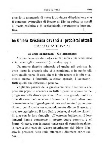 Fede e vita bollettino della Federazione italiana degli studenti per la cultura religiosa