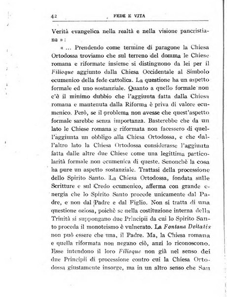 Fede e vita bollettino della Federazione italiana degli studenti per la cultura religiosa