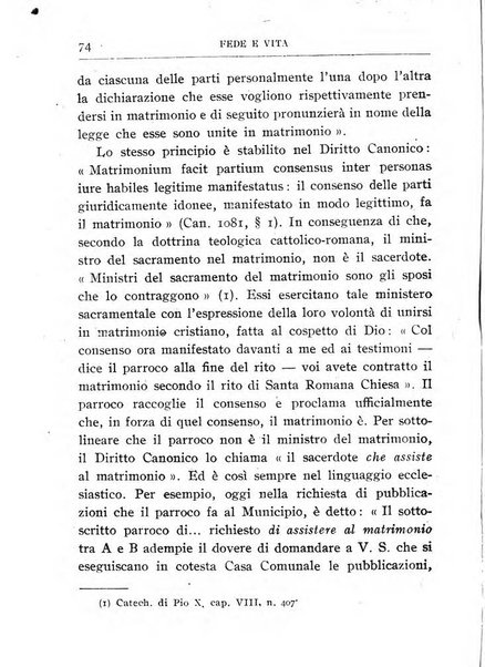 Fede e vita bollettino della Federazione italiana degli studenti per la cultura religiosa