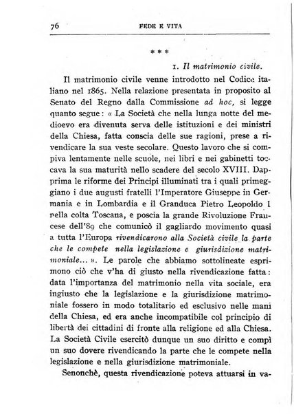 Fede e vita bollettino della Federazione italiana degli studenti per la cultura religiosa