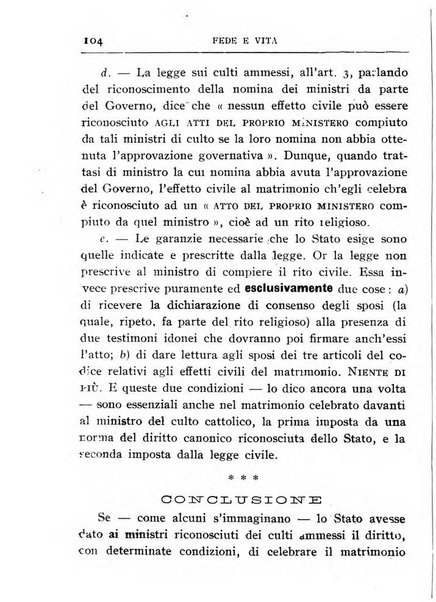 Fede e vita bollettino della Federazione italiana degli studenti per la cultura religiosa