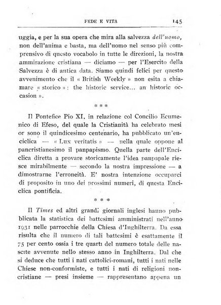 Fede e vita bollettino della Federazione italiana degli studenti per la cultura religiosa