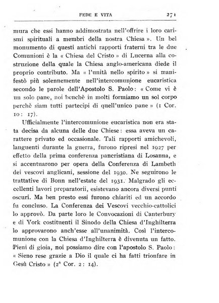 Fede e vita bollettino della Federazione italiana degli studenti per la cultura religiosa