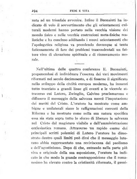 Fede e vita bollettino della Federazione italiana degli studenti per la cultura religiosa