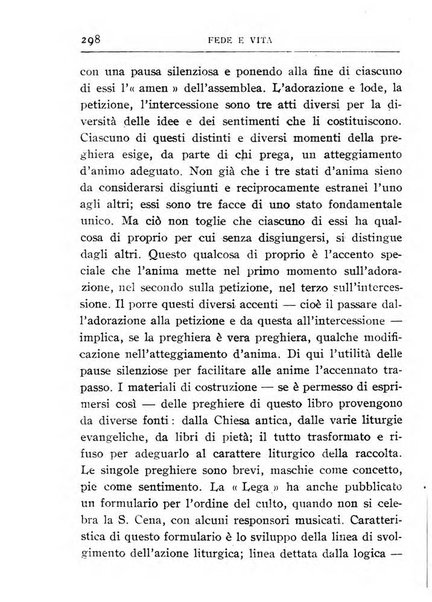 Fede e vita bollettino della Federazione italiana degli studenti per la cultura religiosa