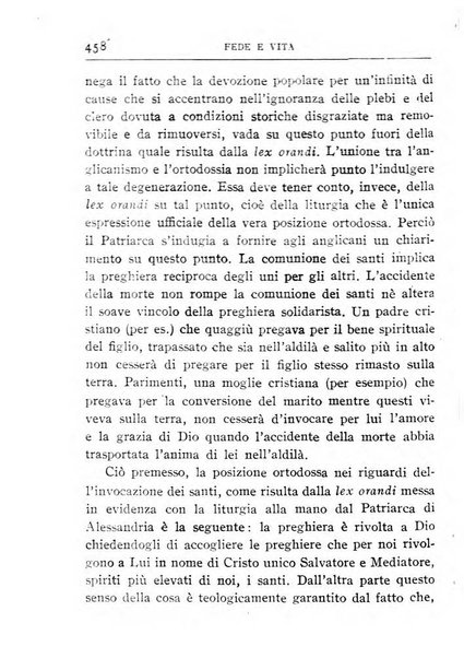 Fede e vita bollettino della Federazione italiana degli studenti per la cultura religiosa