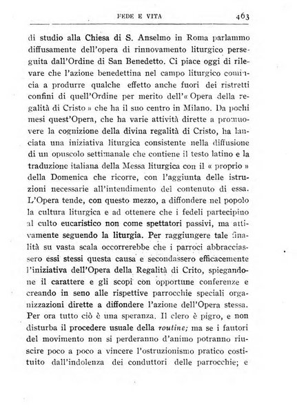 Fede e vita bollettino della Federazione italiana degli studenti per la cultura religiosa