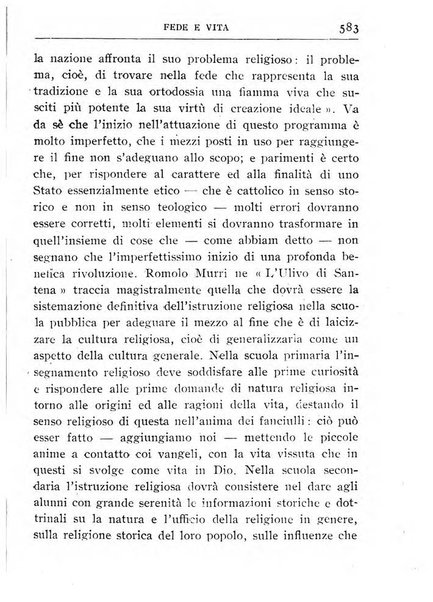 Fede e vita bollettino della Federazione italiana degli studenti per la cultura religiosa