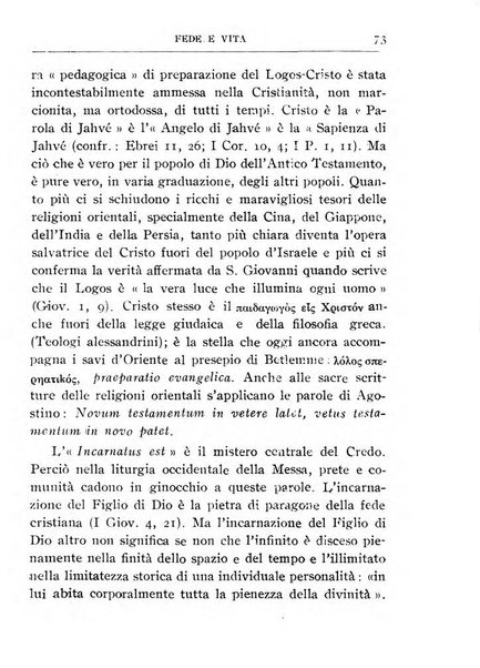 Fede e vita bollettino della Federazione italiana degli studenti per la cultura religiosa