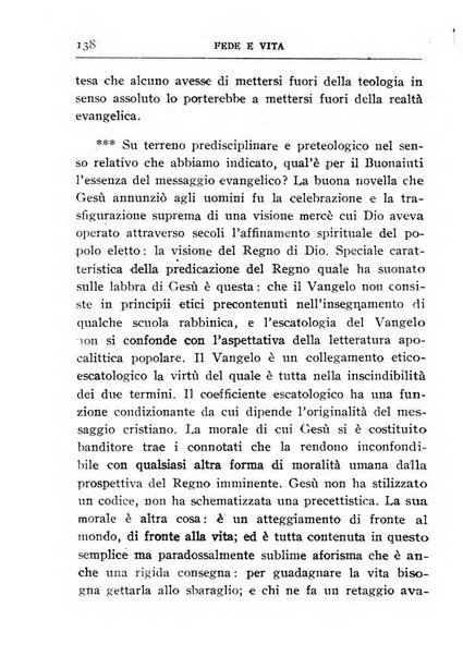 Fede e vita bollettino della Federazione italiana degli studenti per la cultura religiosa