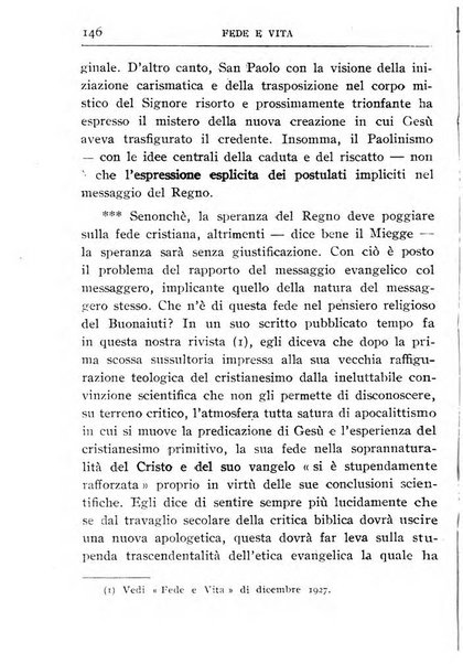 Fede e vita bollettino della Federazione italiana degli studenti per la cultura religiosa