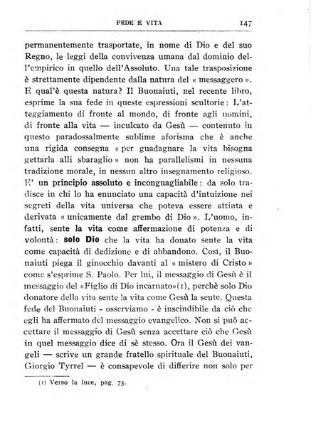 Fede e vita bollettino della Federazione italiana degli studenti per la cultura religiosa