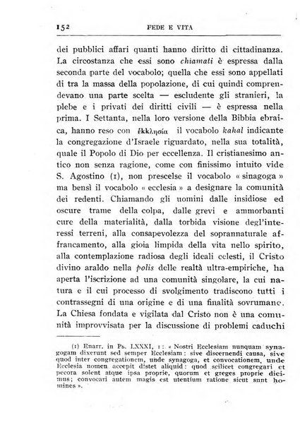 Fede e vita bollettino della Federazione italiana degli studenti per la cultura religiosa