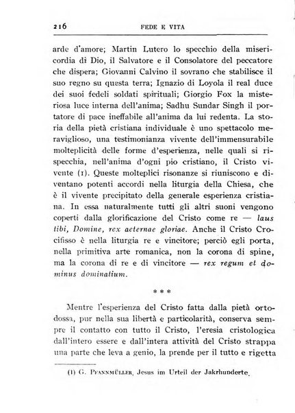 Fede e vita bollettino della Federazione italiana degli studenti per la cultura religiosa