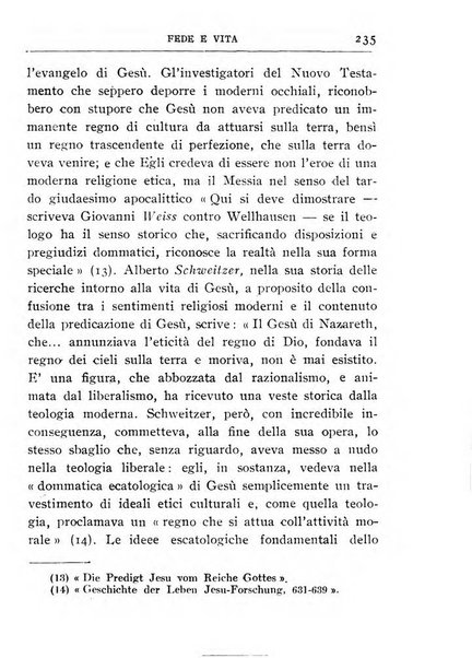 Fede e vita bollettino della Federazione italiana degli studenti per la cultura religiosa