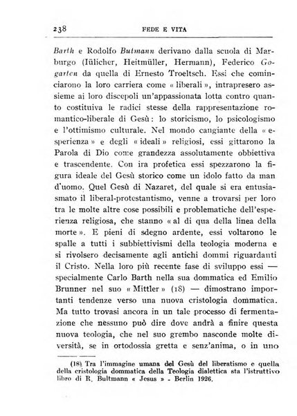 Fede e vita bollettino della Federazione italiana degli studenti per la cultura religiosa