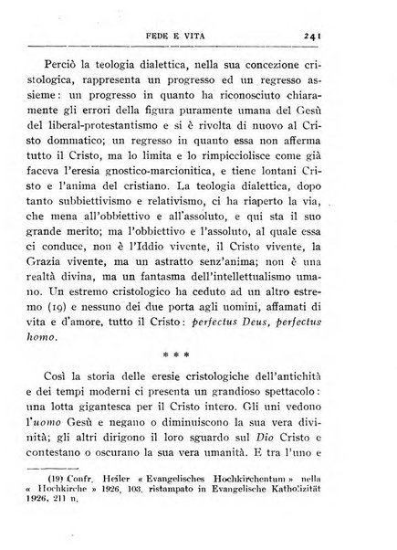 Fede e vita bollettino della Federazione italiana degli studenti per la cultura religiosa