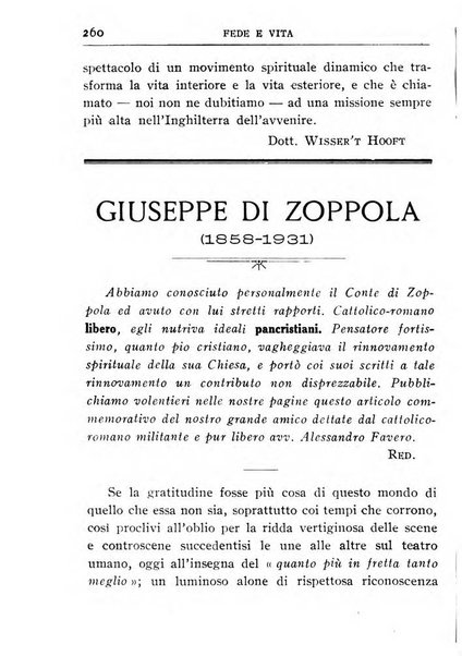 Fede e vita bollettino della Federazione italiana degli studenti per la cultura religiosa