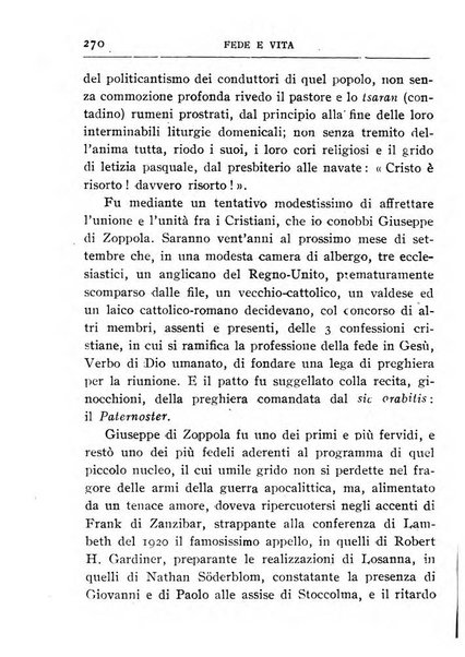 Fede e vita bollettino della Federazione italiana degli studenti per la cultura religiosa