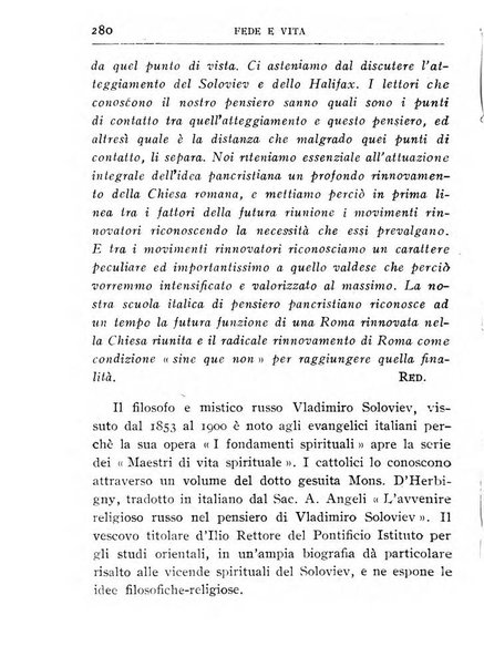 Fede e vita bollettino della Federazione italiana degli studenti per la cultura religiosa