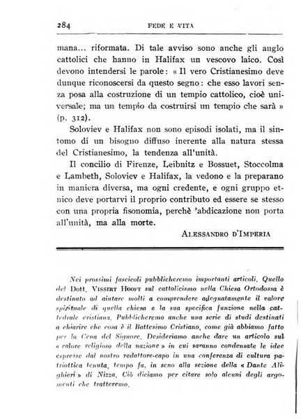 Fede e vita bollettino della Federazione italiana degli studenti per la cultura religiosa