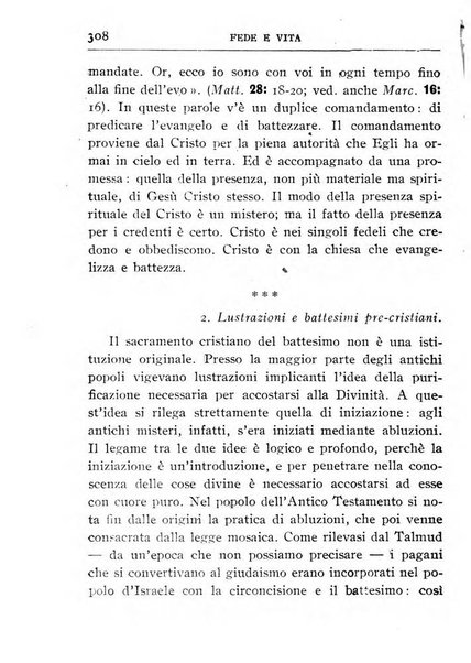 Fede e vita bollettino della Federazione italiana degli studenti per la cultura religiosa