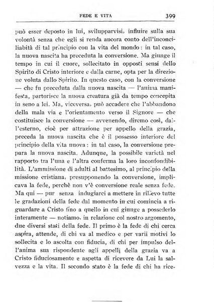 Fede e vita bollettino della Federazione italiana degli studenti per la cultura religiosa