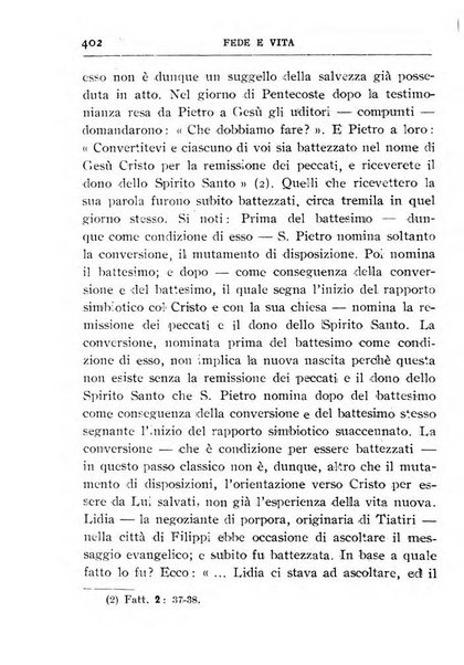 Fede e vita bollettino della Federazione italiana degli studenti per la cultura religiosa