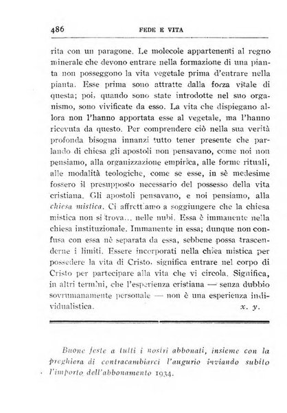 Fede e vita bollettino della Federazione italiana degli studenti per la cultura religiosa