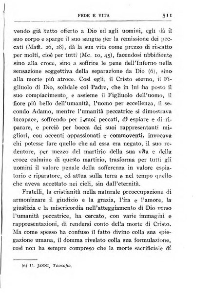 Fede e vita bollettino della Federazione italiana degli studenti per la cultura religiosa