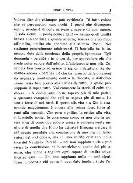 Fede e vita bollettino della Federazione italiana degli studenti per la cultura religiosa