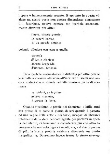 Fede e vita bollettino della Federazione italiana degli studenti per la cultura religiosa