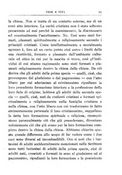 Fede e vita bollettino della Federazione italiana degli studenti per la cultura religiosa