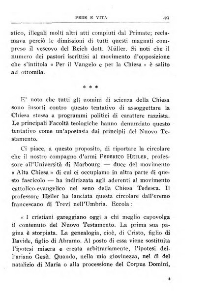 Fede e vita bollettino della Federazione italiana degli studenti per la cultura religiosa