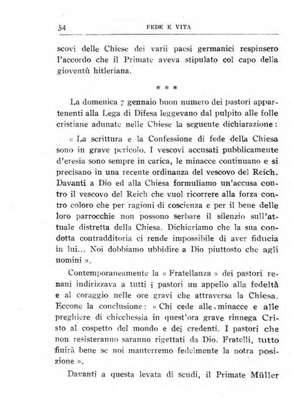 Fede e vita bollettino della Federazione italiana degli studenti per la cultura religiosa