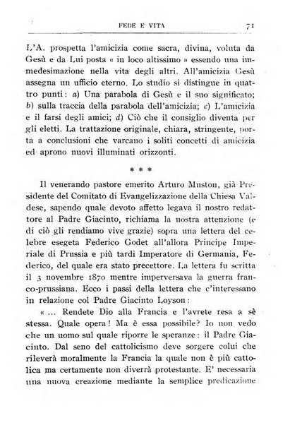 Fede e vita bollettino della Federazione italiana degli studenti per la cultura religiosa