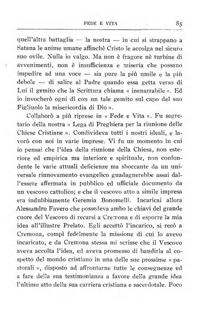 Fede e vita bollettino della Federazione italiana degli studenti per la cultura religiosa