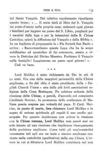 Fede e vita bollettino della Federazione italiana degli studenti per la cultura religiosa