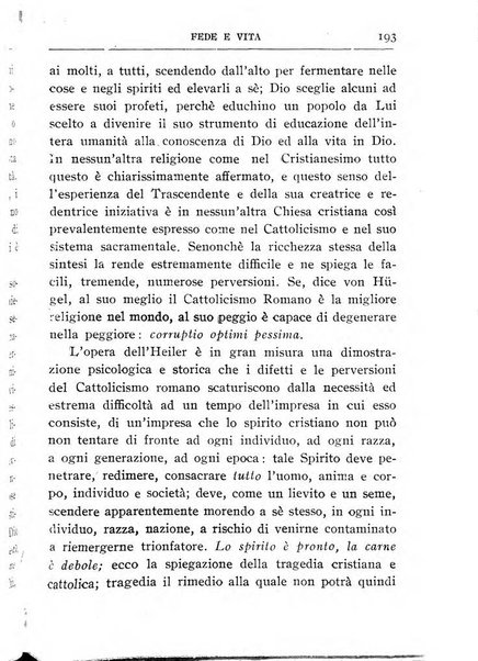 Fede e vita bollettino della Federazione italiana degli studenti per la cultura religiosa