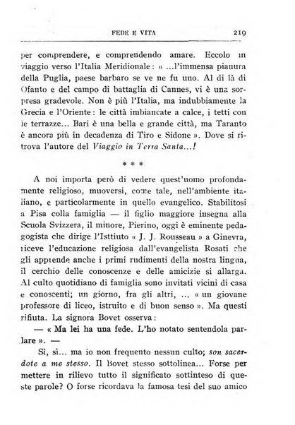 Fede e vita bollettino della Federazione italiana degli studenti per la cultura religiosa