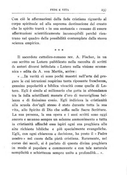 Fede e vita bollettino della Federazione italiana degli studenti per la cultura religiosa