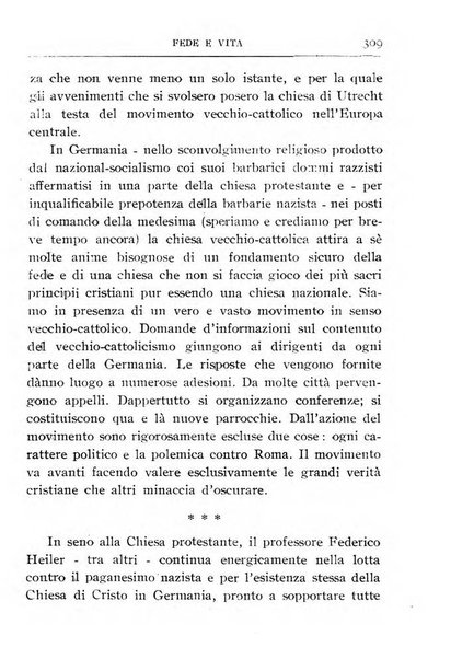 Fede e vita bollettino della Federazione italiana degli studenti per la cultura religiosa