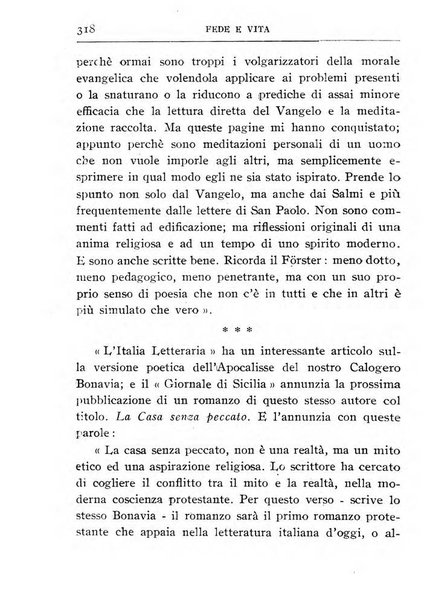 Fede e vita bollettino della Federazione italiana degli studenti per la cultura religiosa